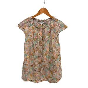 Bonpoint Liberty Print Goldie Dress Girls 10 Floral